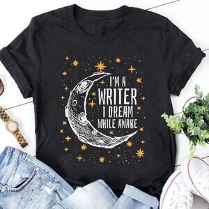 Im A Writer I Dream Creative Quote Graphic T-Shirt